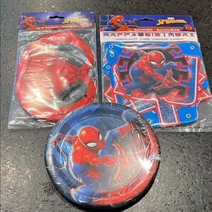 Marvel Spider-Man Party Set - Red and Blue